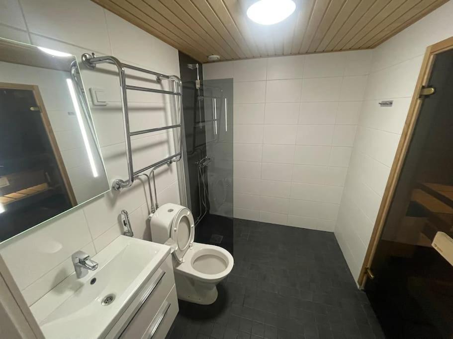Tilava Kaksio, Saunalla Ja Saehkoeauton Latauksella. Tammerfors Exteriör bild